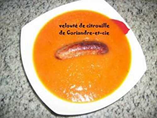 Velouté de citrouille