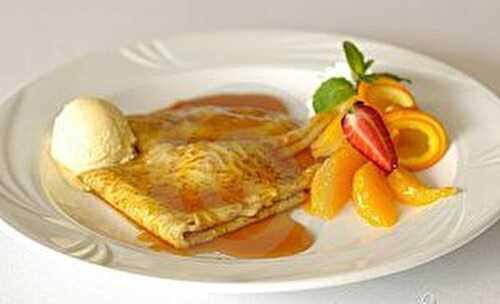 Crêpes suzette