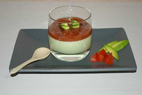 Panna cotta d'avocat