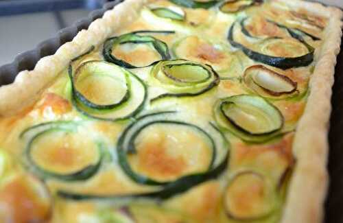 Quiche aux courgettes