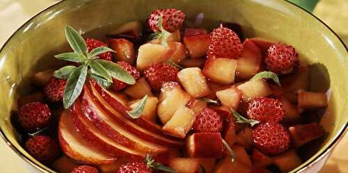 Soupe de fruits de saison