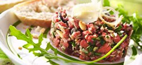 Tartare méditerranéen