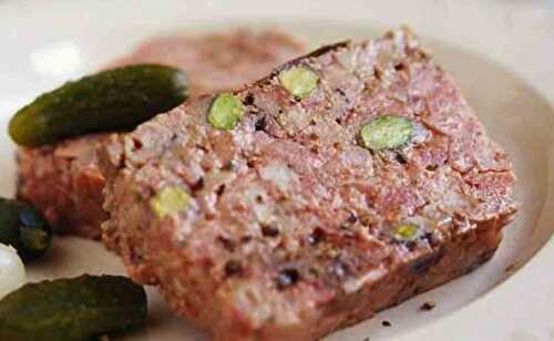 Terrine de sanglier pistachée