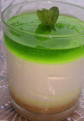 Verrine Panacotta "Mojito"