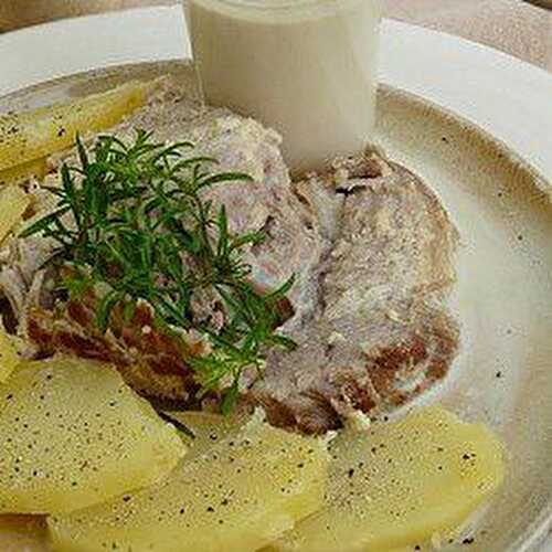 Viande cuite au lait...........