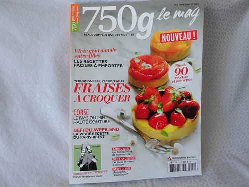 750 g Le Mag : un nouveau magazine culinaire est né