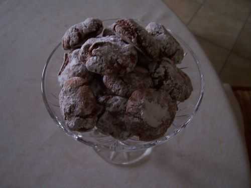 Amaretti au chocolat