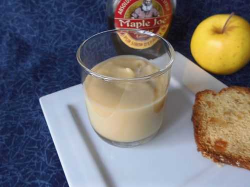 Beurre de pommes à l'érable