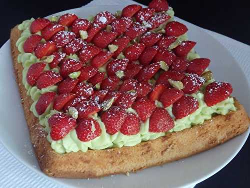 Biscuit fraises pistache - Le blog de Michelle - Plaisirs de la Maison