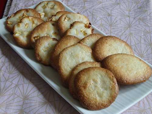 Biscuits à la crème fraîche et aux pommes