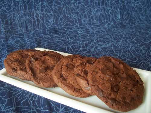 Biscuits chocolat et fleur de sel Pierre Hermé