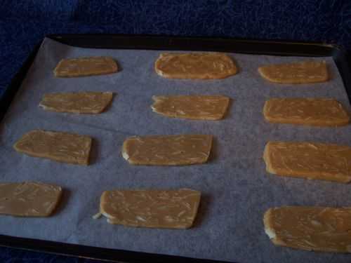 Biscuits croquants aux amandes