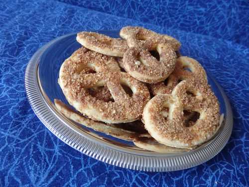 Bretzels aux noisettes