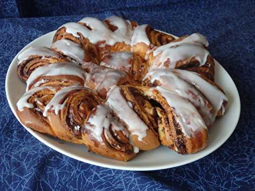 Brioche spirale infernale pour le défi  boulange