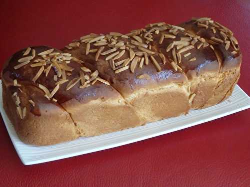 Brioche torsadée au chocolat caramel