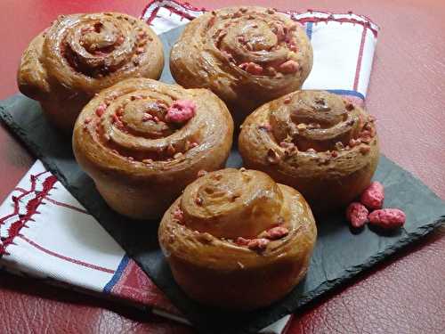 Brioches feuilletées aux pralines