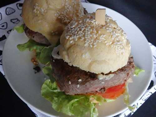 Burger mini foot - Le blog de Michelle - Plaisirs de la Maison