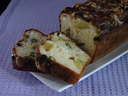 Cake aux asperges vertes et chèvre - Le blog de Michelle - Plaisirs de la Maison