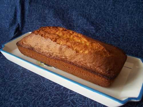 Cake sablé aux écorces de cédrat confit