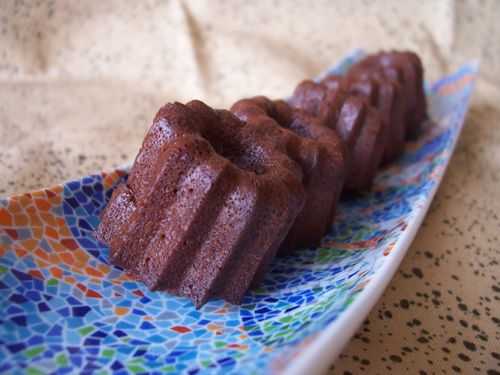 Cannelés au chocolat de Sophie Dudemaine