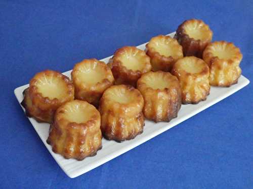 Cannelés bordelais au rhum