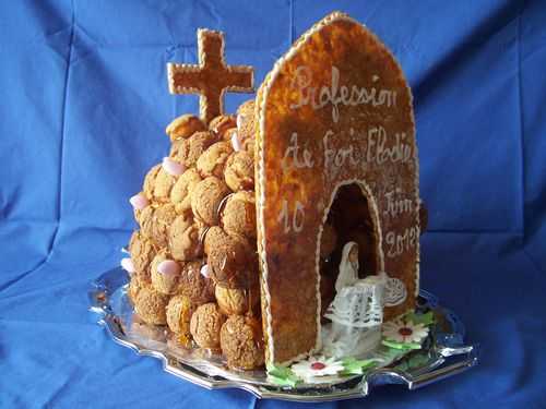 Chapelle communion (pièce montée)