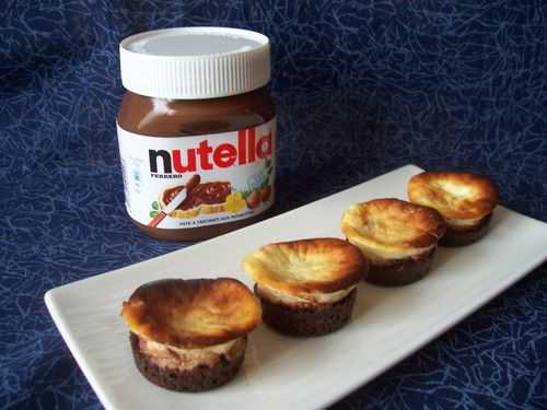 Cheese-cakes au Nutella ®