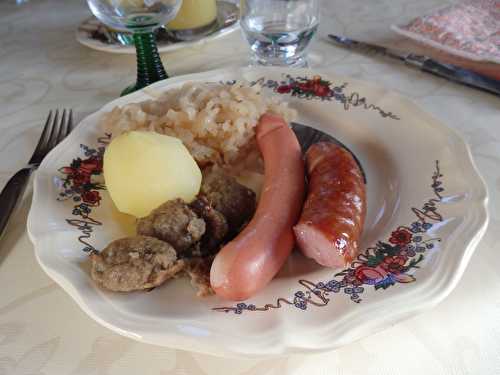 Choucroute de navets salés