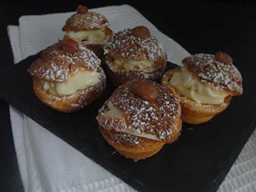 Choux craquelin à la caramelaka