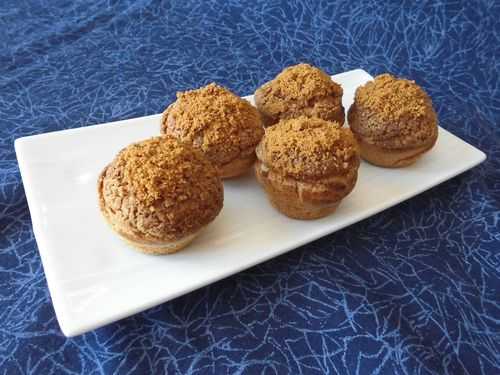 Choux crème spéculoos