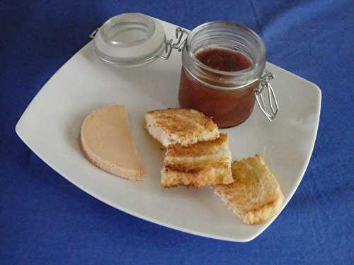 Chutney de figues et foie gras