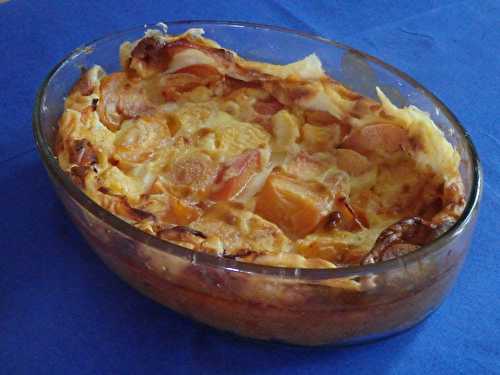 Clafou-flan abricot – pêche de la Mère Mitraille - Le blog de Michelle - Plaisirs de la Maison