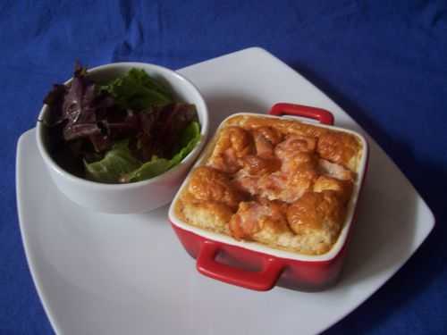 Clafoutis au saumon fumé