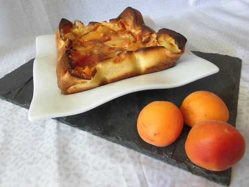 Clafoutis aux abricots - Le blog de Michelle - Plaisirs de la Maison
