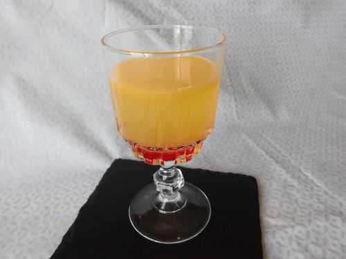 Cocktail : Rosé orange
