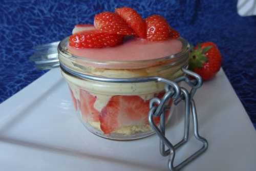 Comme un fraisier dans son bocal : défi recette de mai 2014