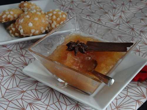 Confiture de coing, poires et épices - Le blog de Michelle - Plaisirs de la Maison