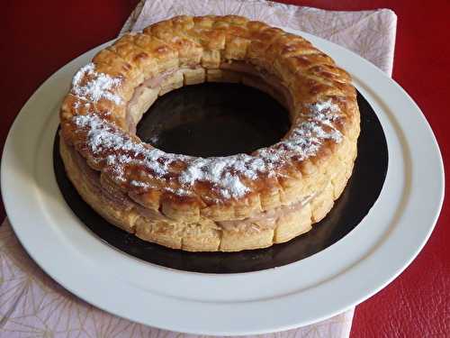 Couronne des rois à la ganache chocolat fève Tonka