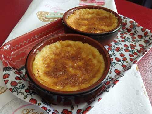 Crème brûlée au caramel au beurre salé