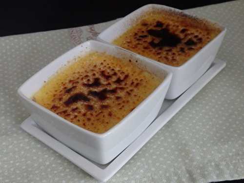 Crème brûlée de P. Conticini