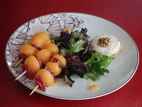 Crème de melon du Quercy au Rocamadour