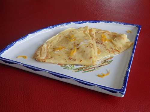 Crêpes à l’orange