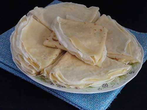 Crêpes au levain