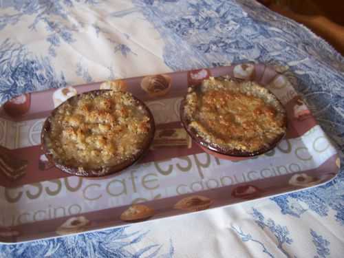 Crumble aux pommes