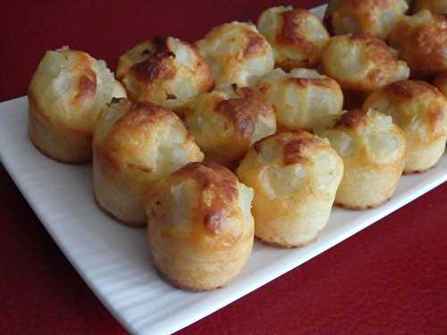 Cupcakes au camembert et à la poire