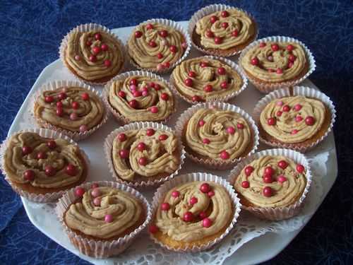 Cupcakes aux cerises et aux spéculos - Le blog de Michelle - Plaisirs de la Maison