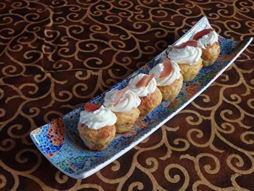 Cupcakes bacon, noix et Comté - Le blog de Michelle - Plaisirs de la Maison
