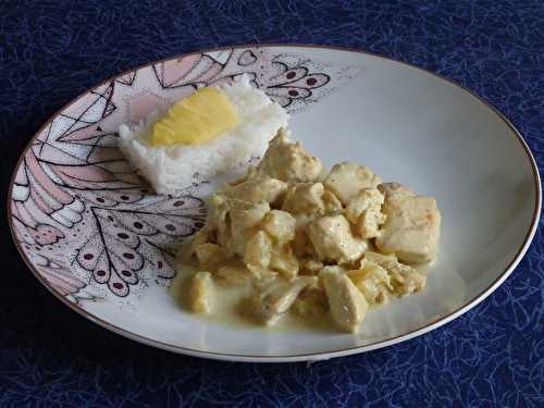 Curry de poulet à l’ananas - Le blog de Michelle - Plaisirs de la Maison