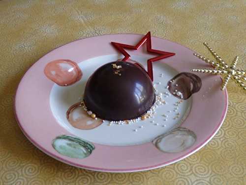 Dômes chocolat noir et spéculoos - Le blog de Michelle - Plaisirs de la Maison