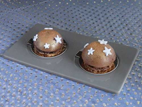 Dômes  mousse au chocolat façon « Trianon » - Le blog de Michelle - Plaisirs de la Maison